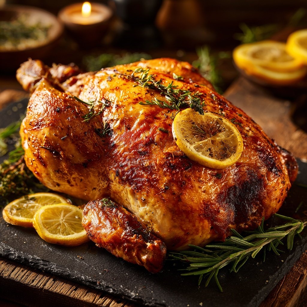 Seasonal & Festive Holiday Roast Chicken