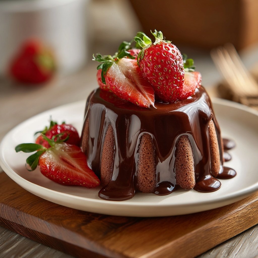 Dubai Chocolate Strawberry Cup Dessert Idea