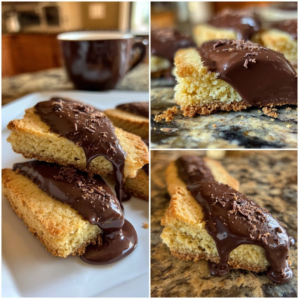 Chocolate Dipped Shortbread