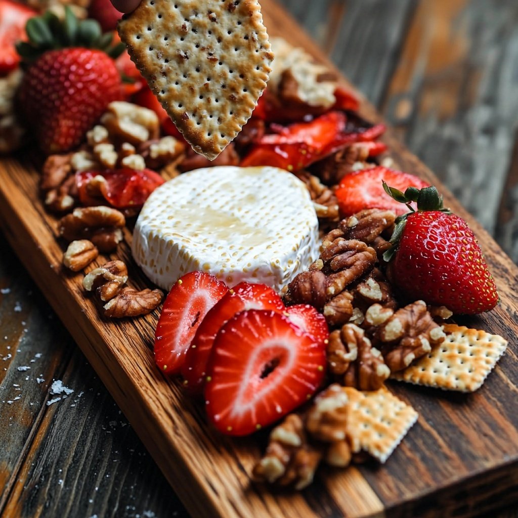 Valentines Charcuterie Board Vegetarian Style