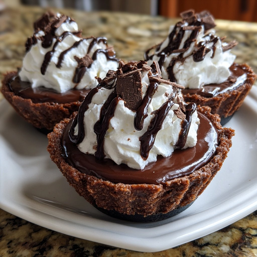 Chocolate Cream Pie Cups