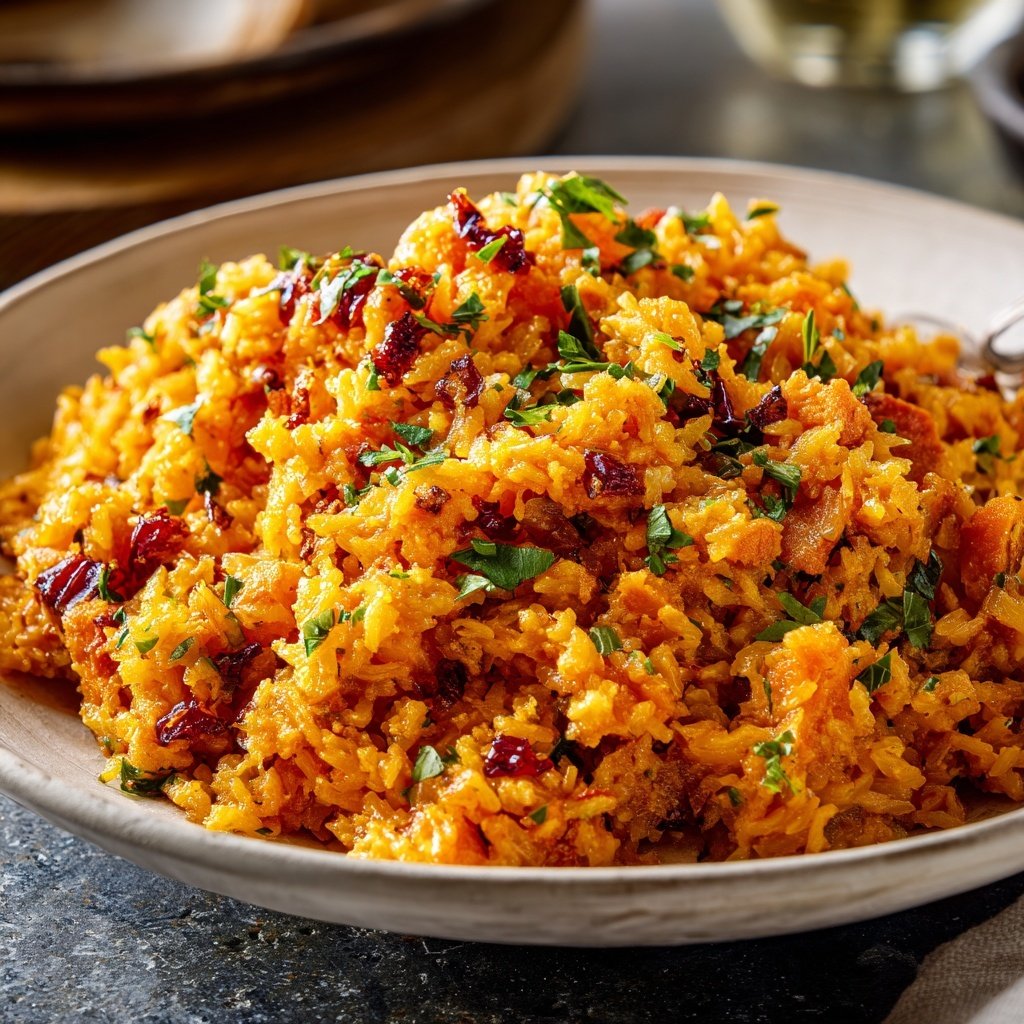 Smoky Paprika Sweet Potato Rice