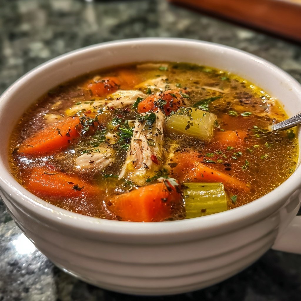 Healthy Chicken Vegetable Soup