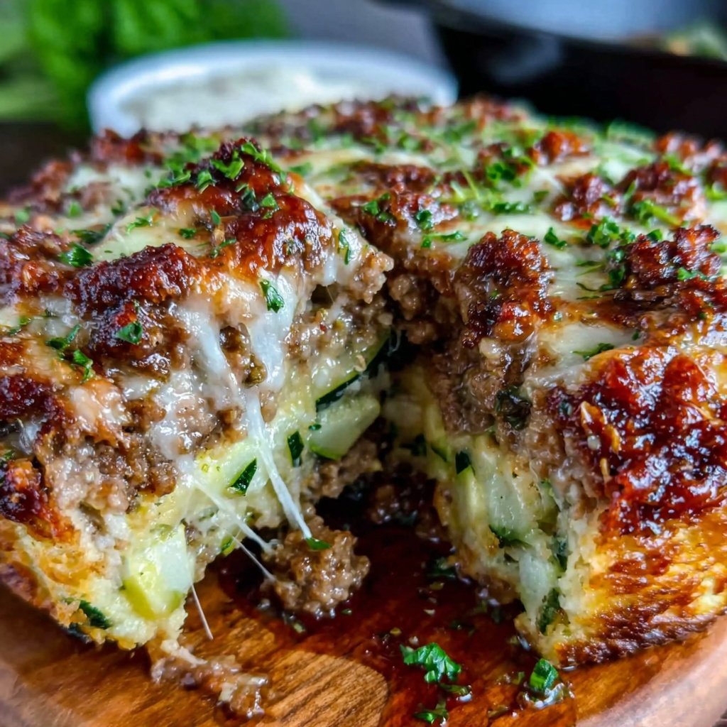 Hamburger Meat And Zucchini Casserole