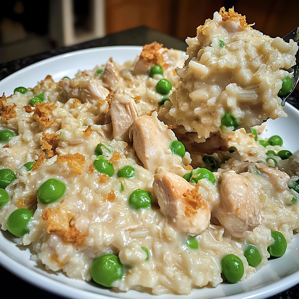 Creamy Slow Cooker Chicken and Rice