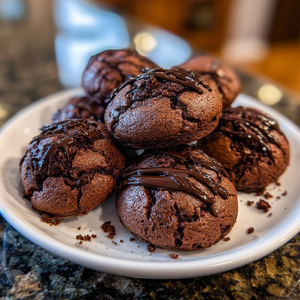 Choco Cheesecake Cookie Bites
