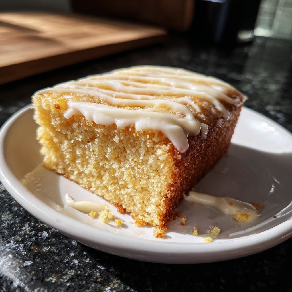 Simple Vanilla Snack Cake