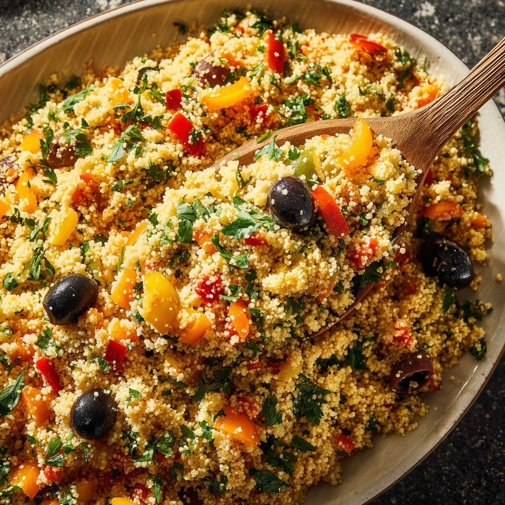 Healthy Lunch Mediterranean Couscous